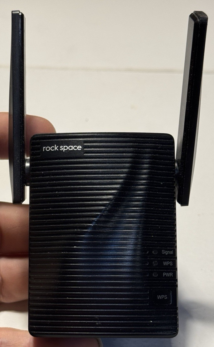 Rock Space AC1200 Dual Band WiFi Range Extender Repeater RSD060A Tested Working