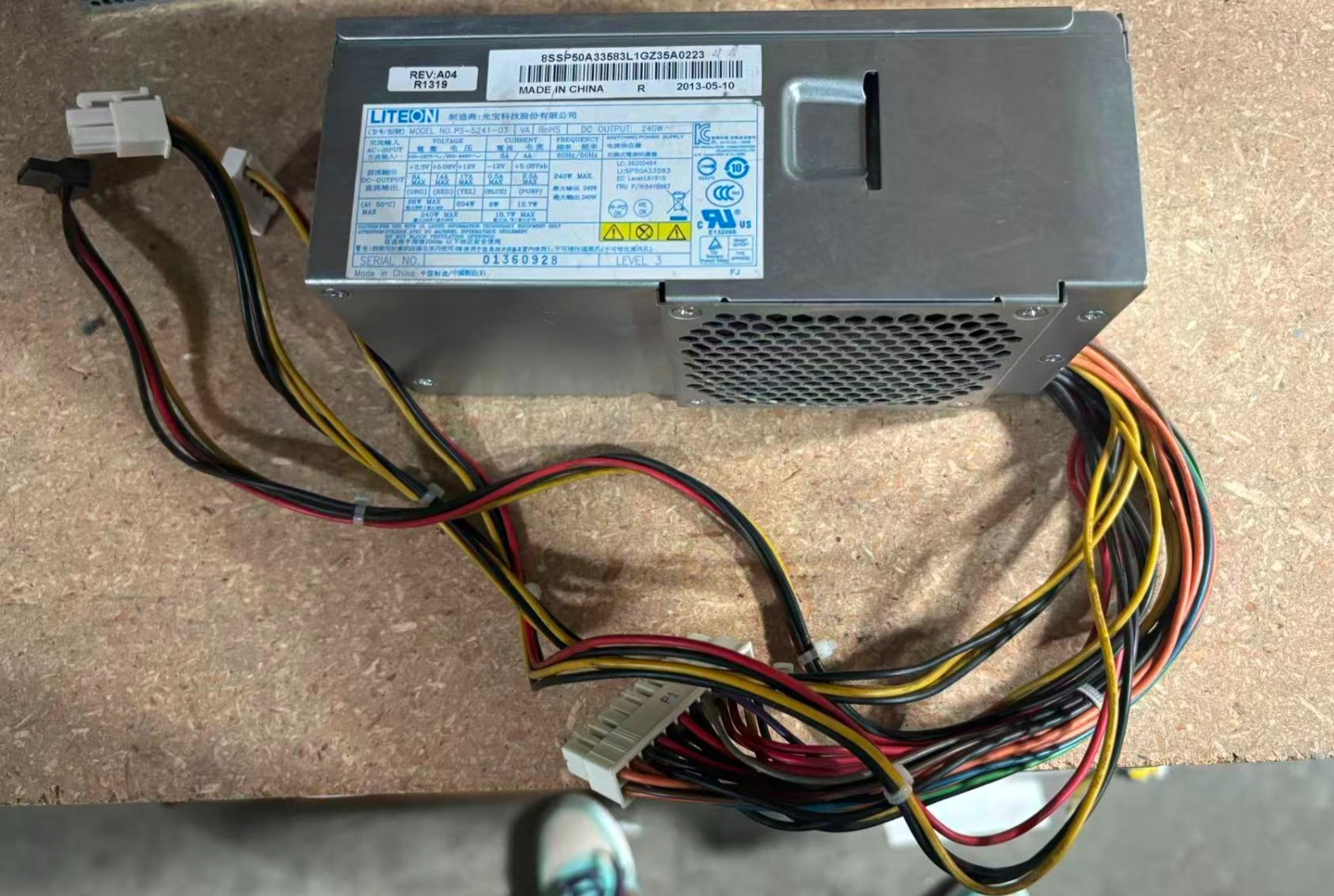 LITEON PS-5241-03 240W PSU 54Y8887 for ThinkCentre M80 M81 M91p