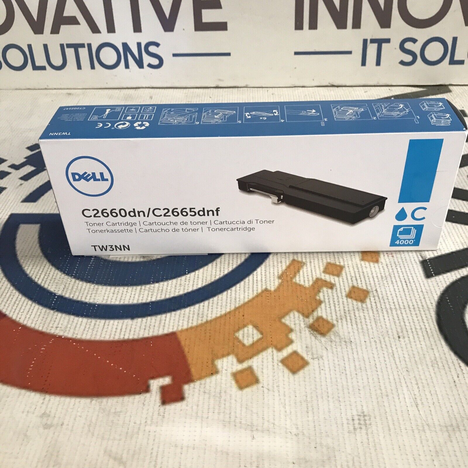 Dell Toner Cartridge C2660dn/C2665dnf TW3NN- New