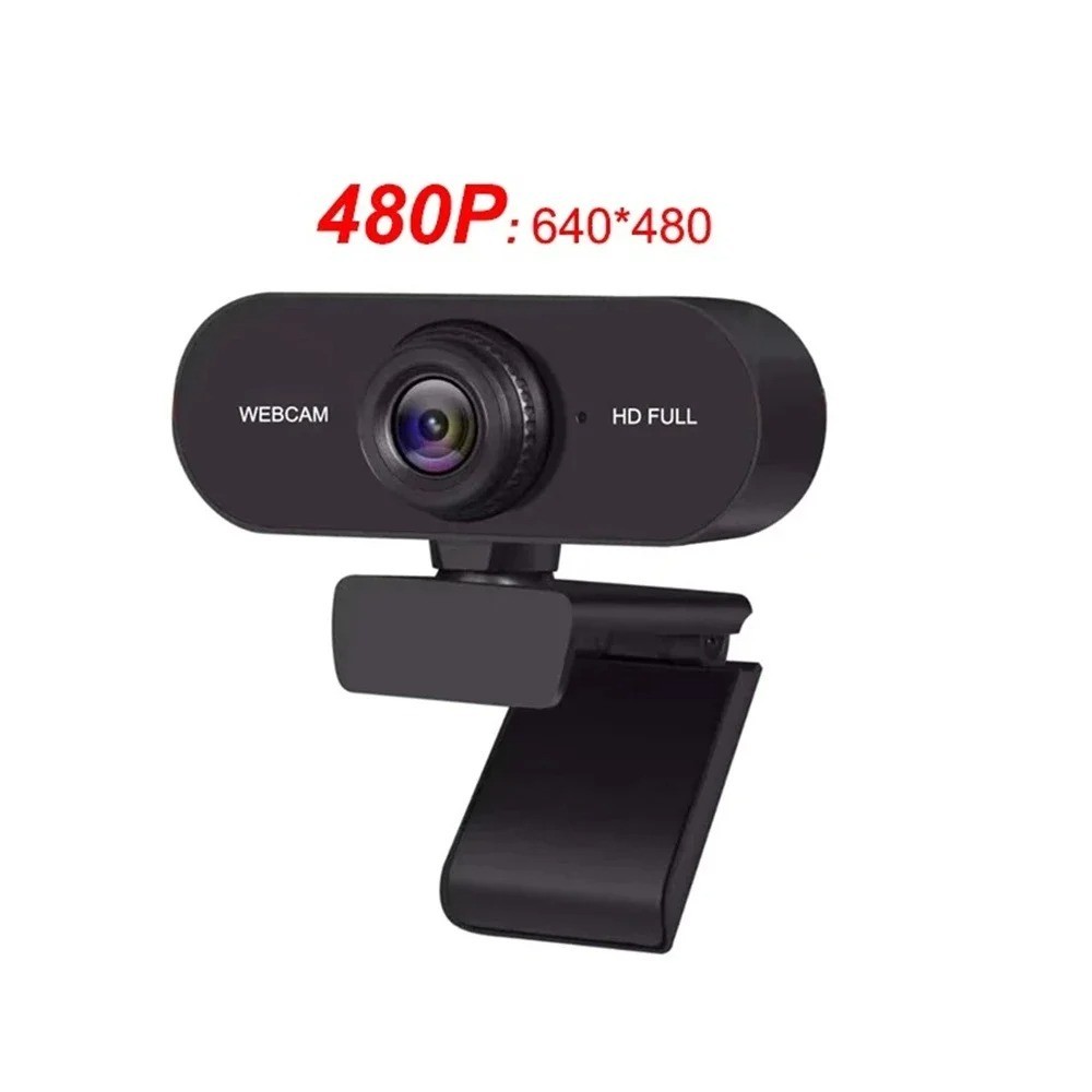 2K 1080P 720P 480P HD Webcam For Desktop Laptop Computer Mini USB Web Camera Wit