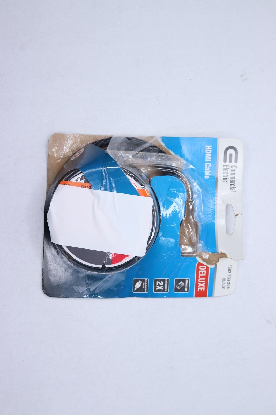 Commercial Electric 6 ft. Deluxe HDMI Cable