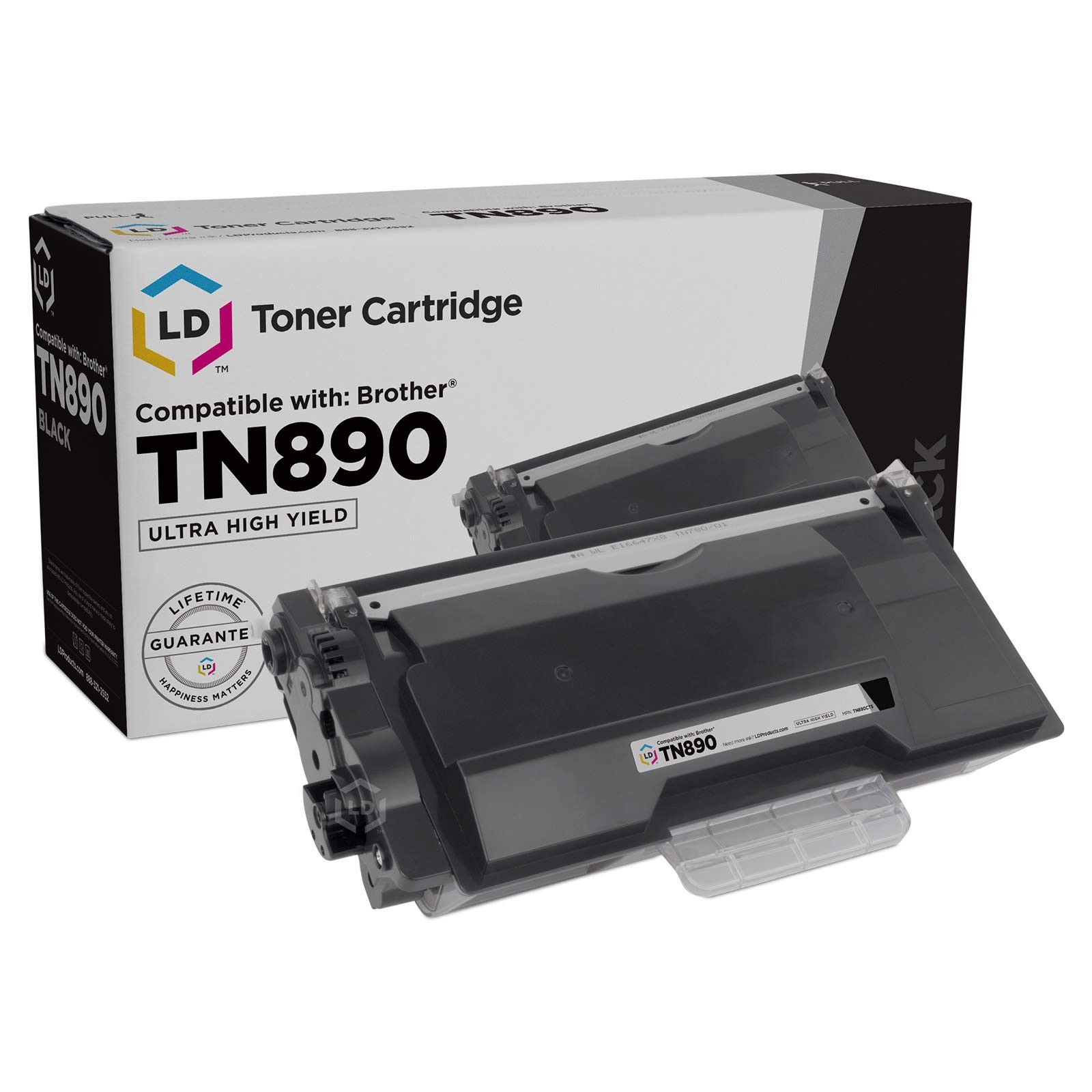 LD TN890 Super High Yield Black Toner for Brother TN-890 HL-L6400DWT MFC-L6900DW