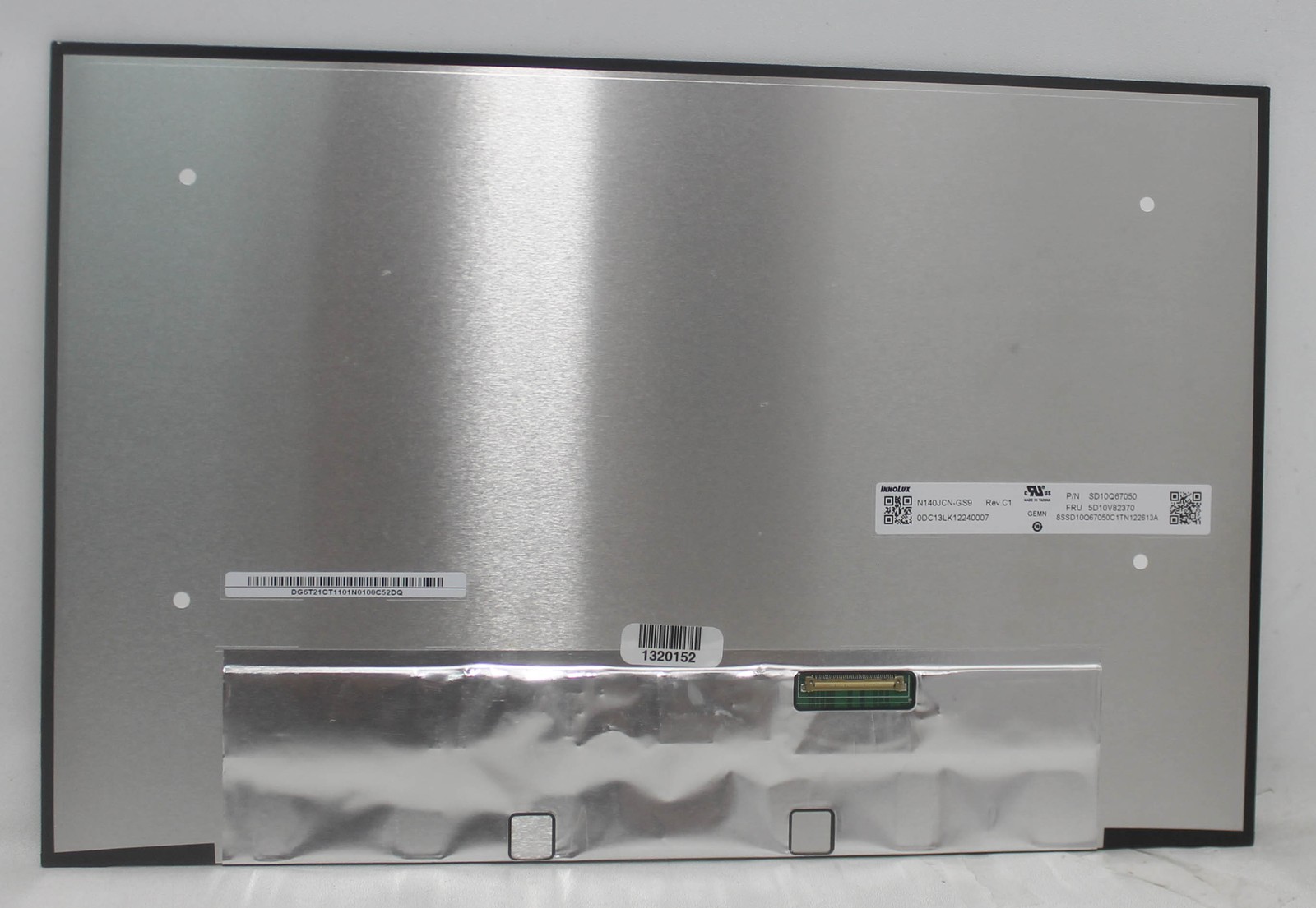 N140JCN-GS9-B INNOLUX LCD 14 Touch WUXGA 1920x1200 400cd/m² 60Hz 40-Pin GRADE B