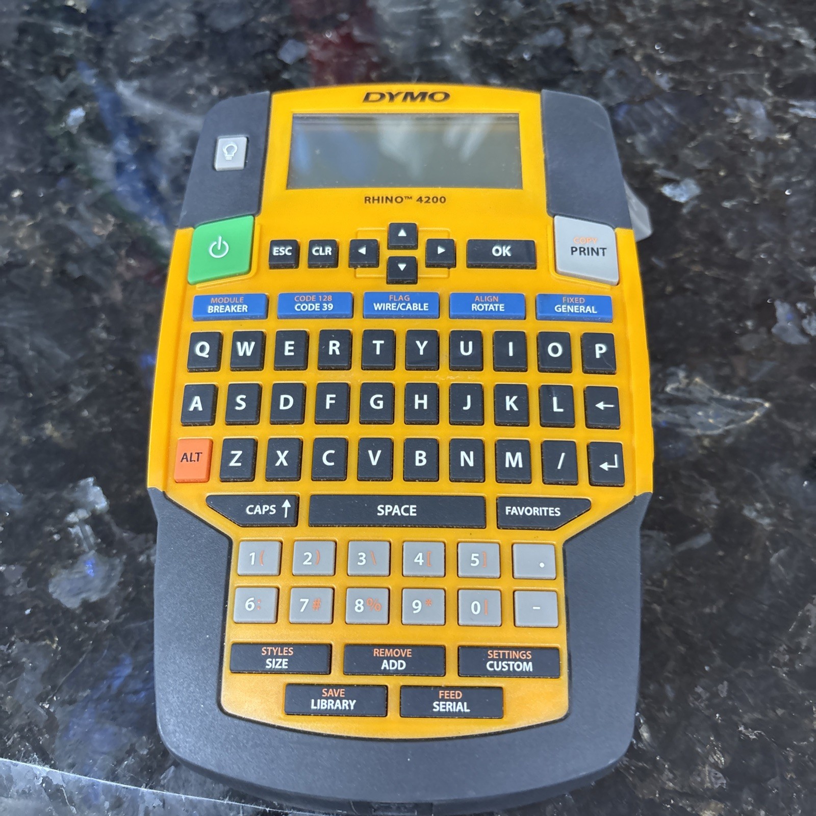 Dymo Rhino Industrial 4200 Label Maker Labeling Machine Tradie