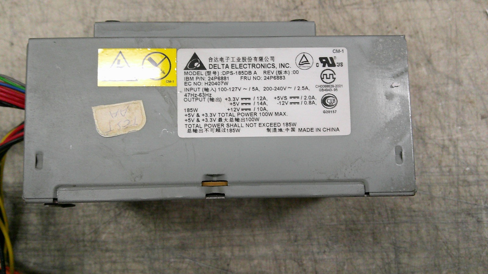 IBM Delta 24P6883 24P6882 DPS-185DB Power Supply