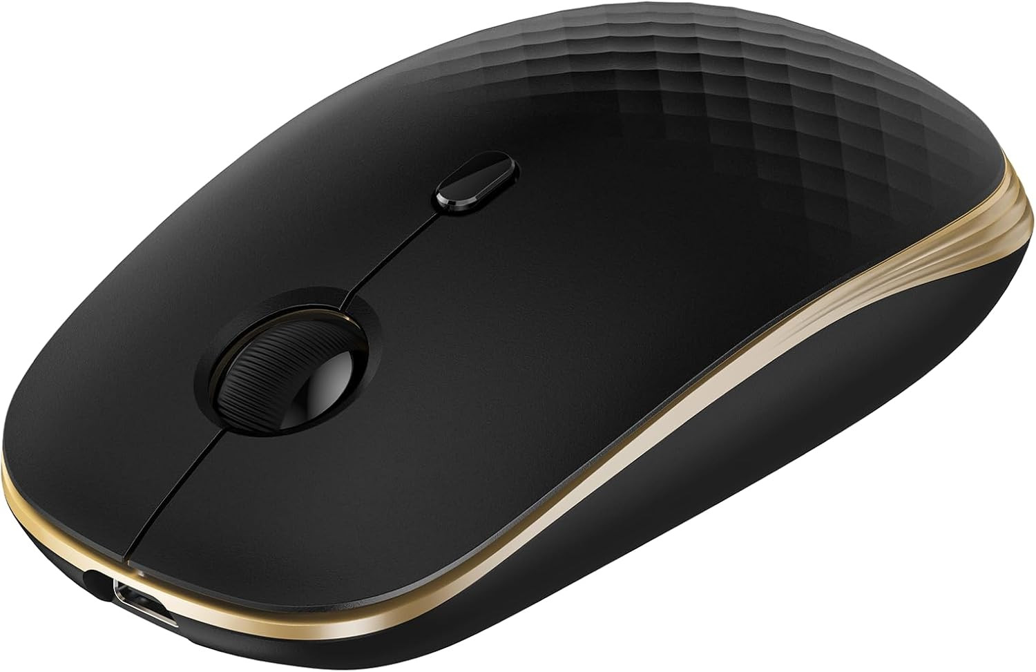 Rechargeable Slim Portable Silent Computer 2.4 Ghz Wireless Mouse