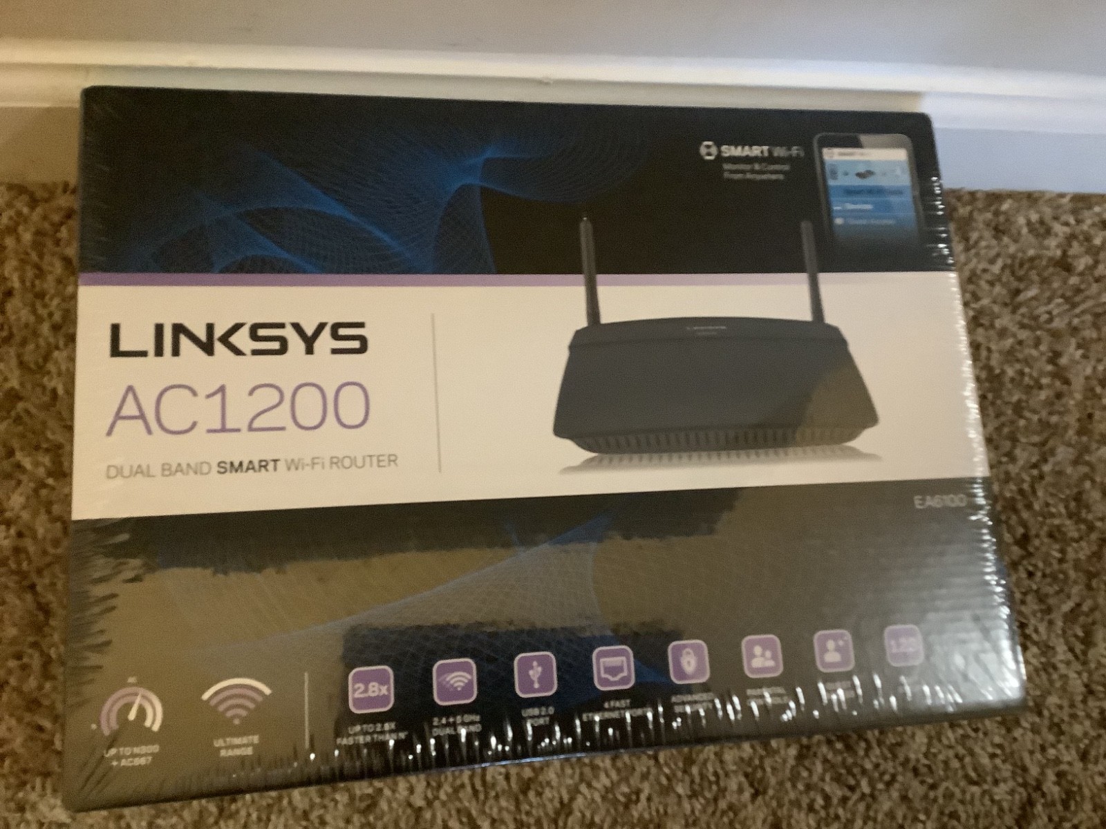 Linksys AC10 Dual Band Router EA6100