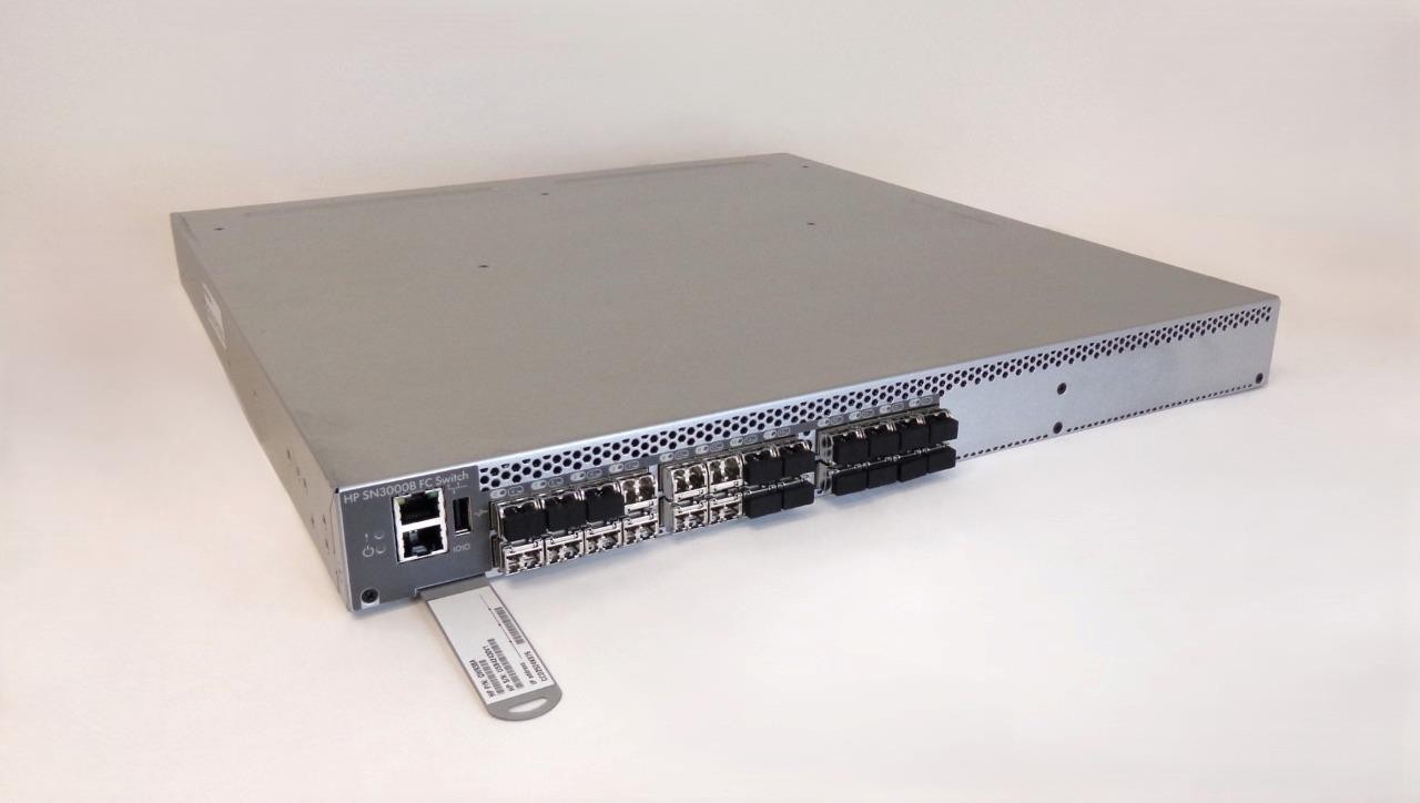 HP SN3000B 16Gb 24 Ports Active Fibre Channel Switch QW938A