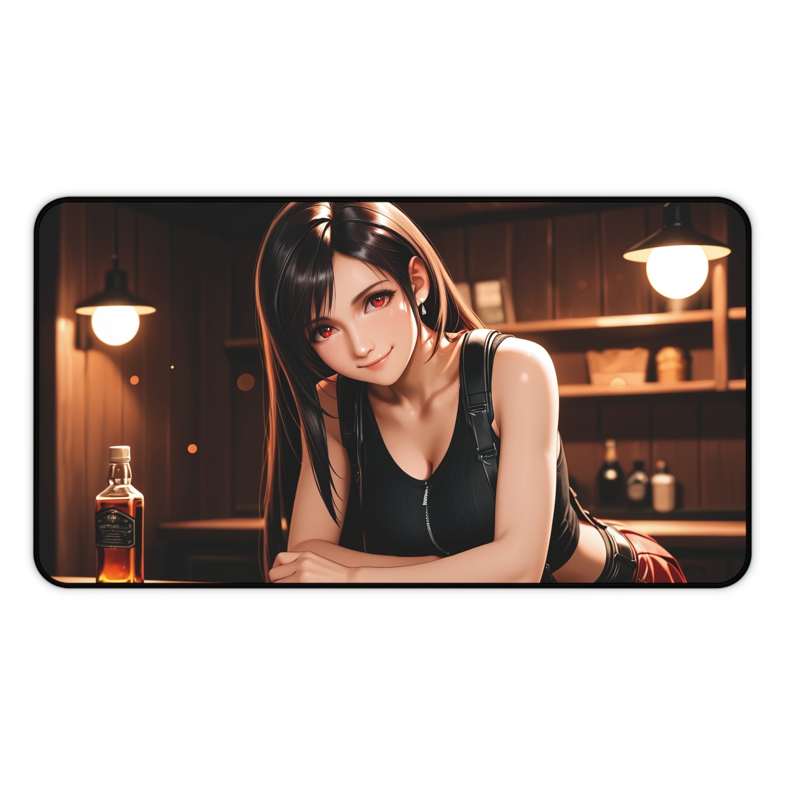 Tifa Lockhart Final Fantasy VII Desk Mat | Seventh Heaven Bar