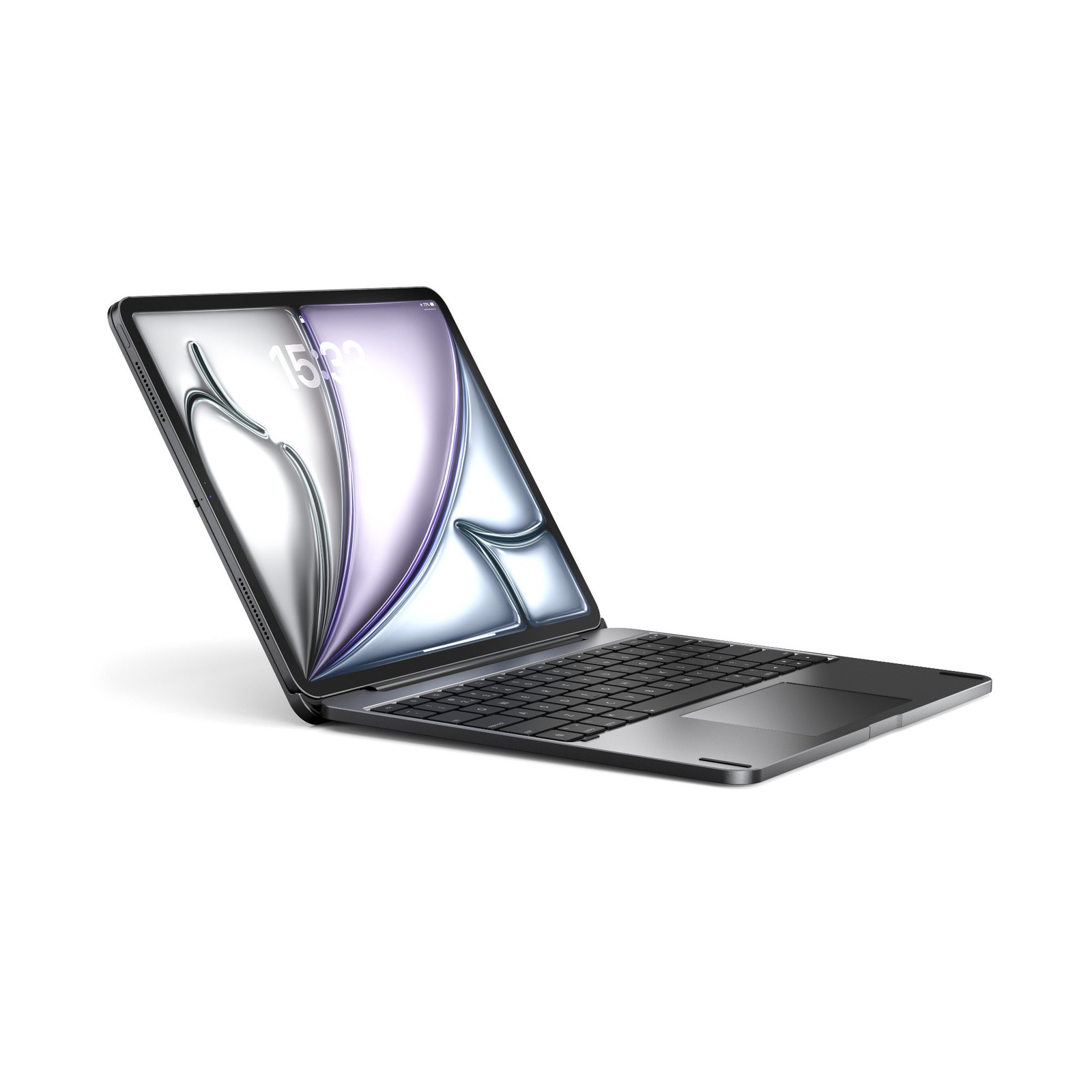 Brydge MAX 13.0 Aluminum Keyboard Case for iPad Air 13 (Silver)