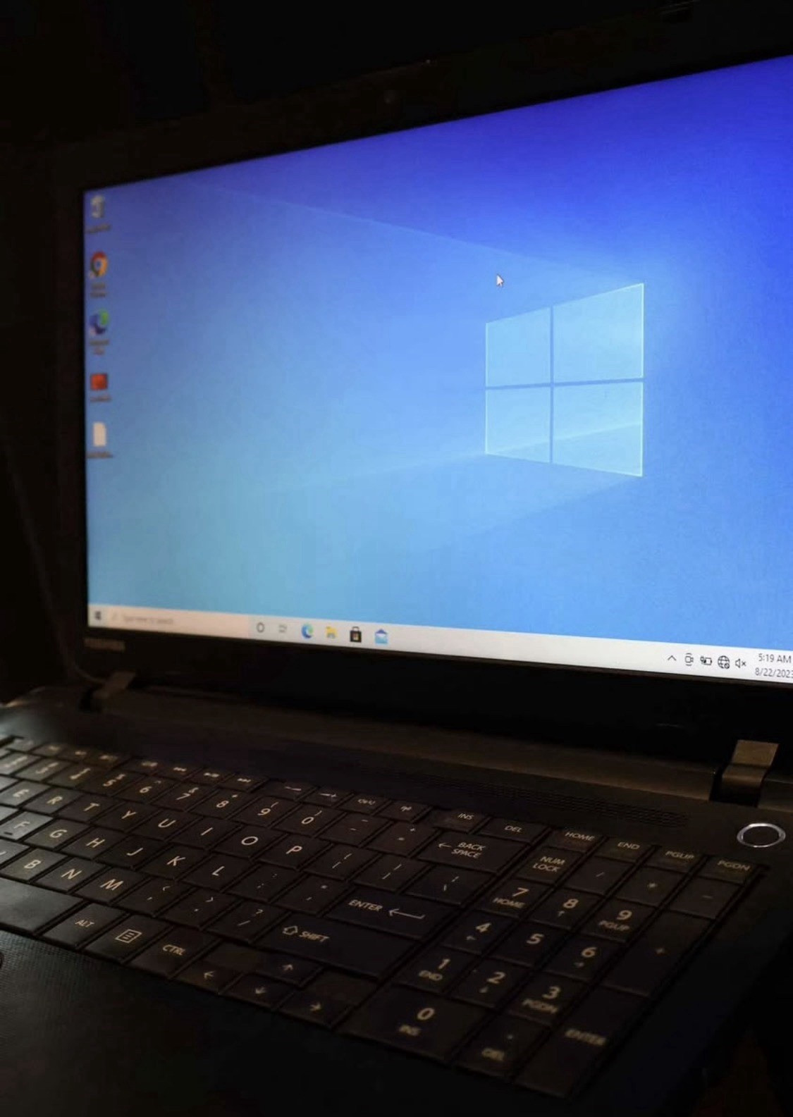 Toshiba Satellite 15.6in Laptop Intel Celeron Windows 10 Black