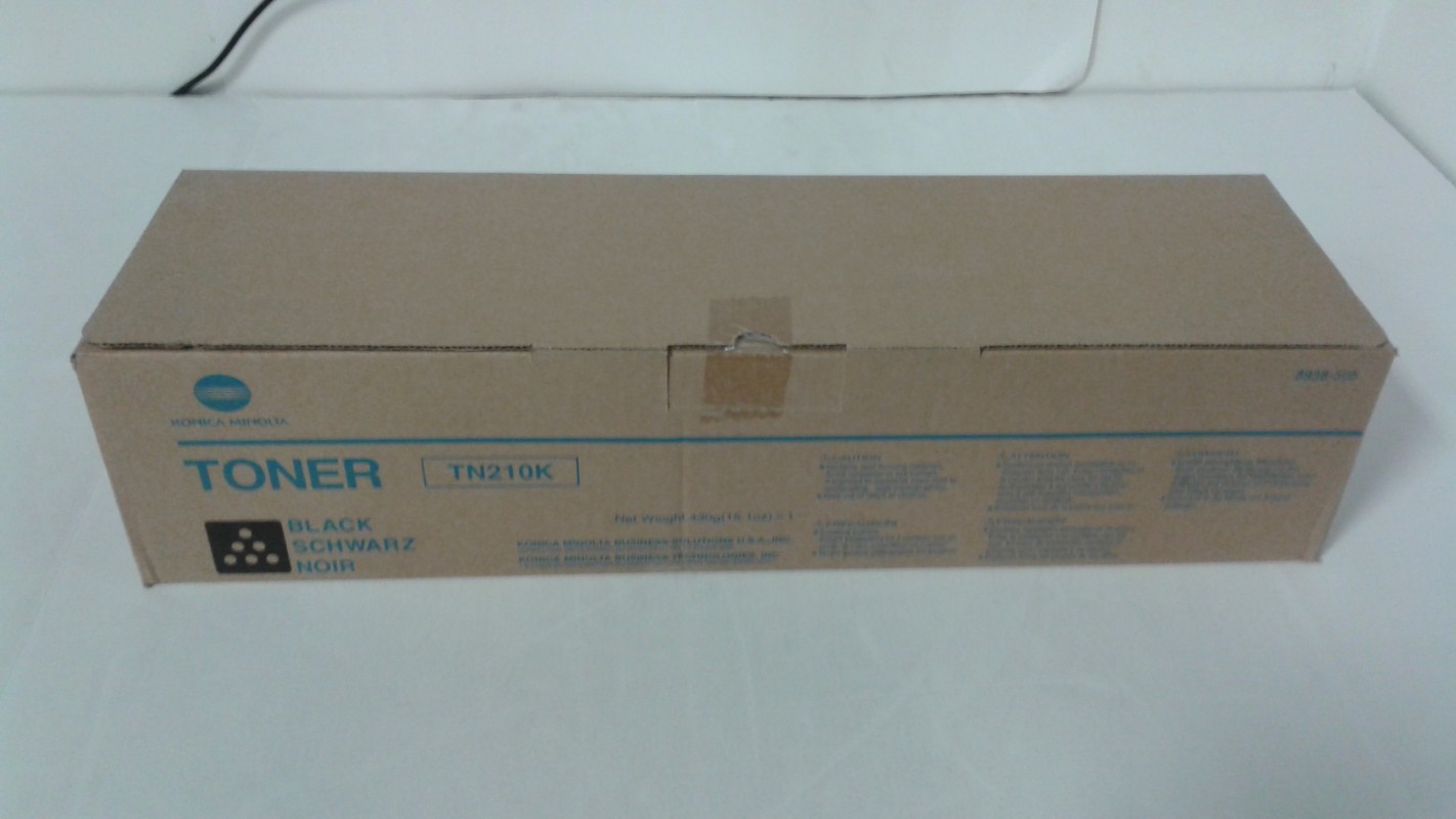 Konica 8938-505 Toner Minolta TN-210, Black for Konica Minolta Bizhub C-250