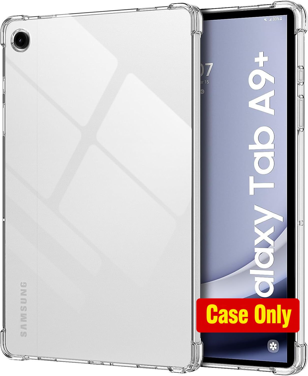 Case for Samsung Galaxy Tab A9+ 11'' 2023 - Clear, Slim Design