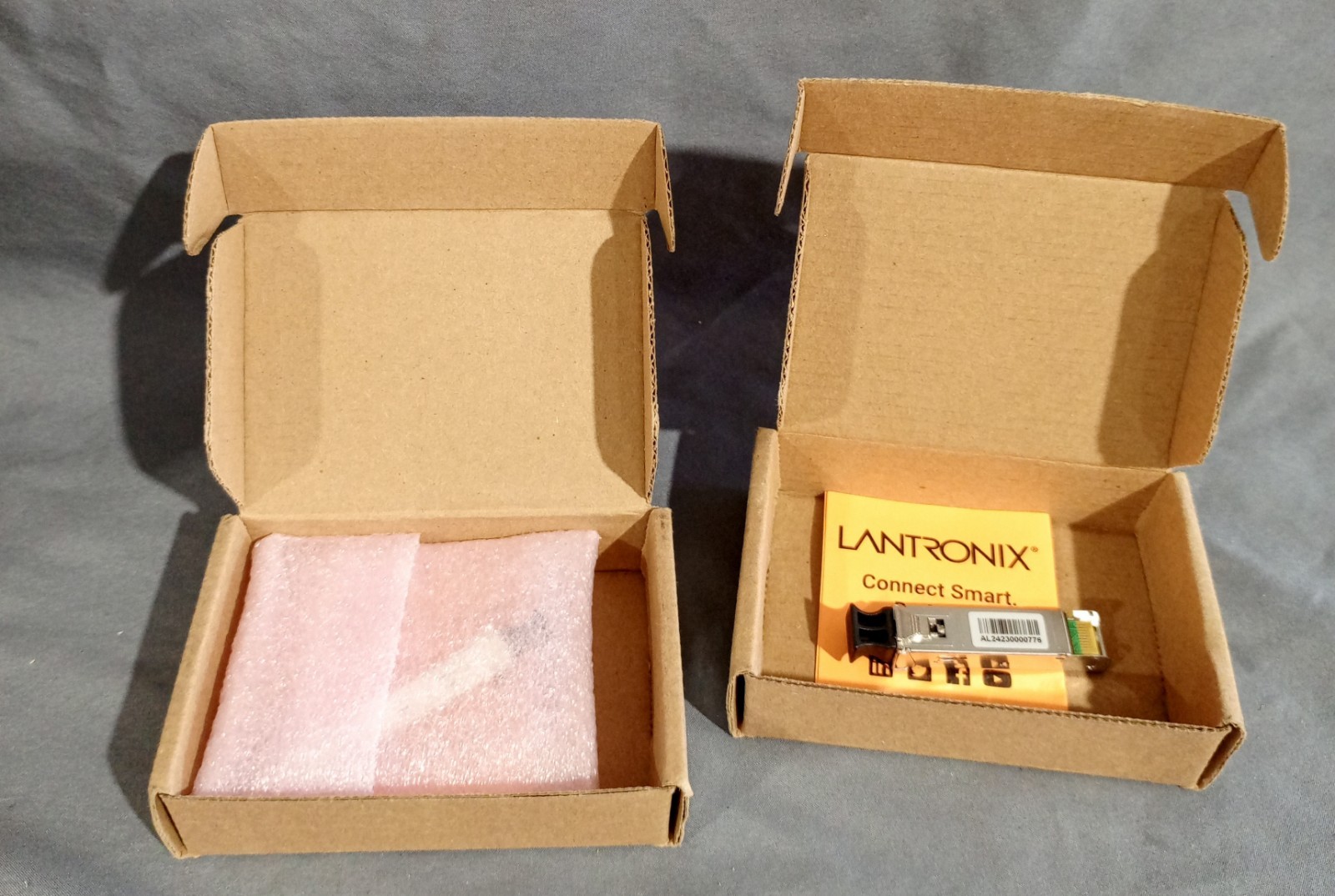 Lot Of 2 Lantronix  TN-GLC-SX-MM