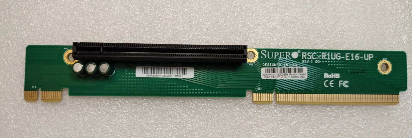 Ultra Micro Server Adapter RSC-R1UG-E16-UP PCIe X16 Adapter Card Ultra Micro Ser
