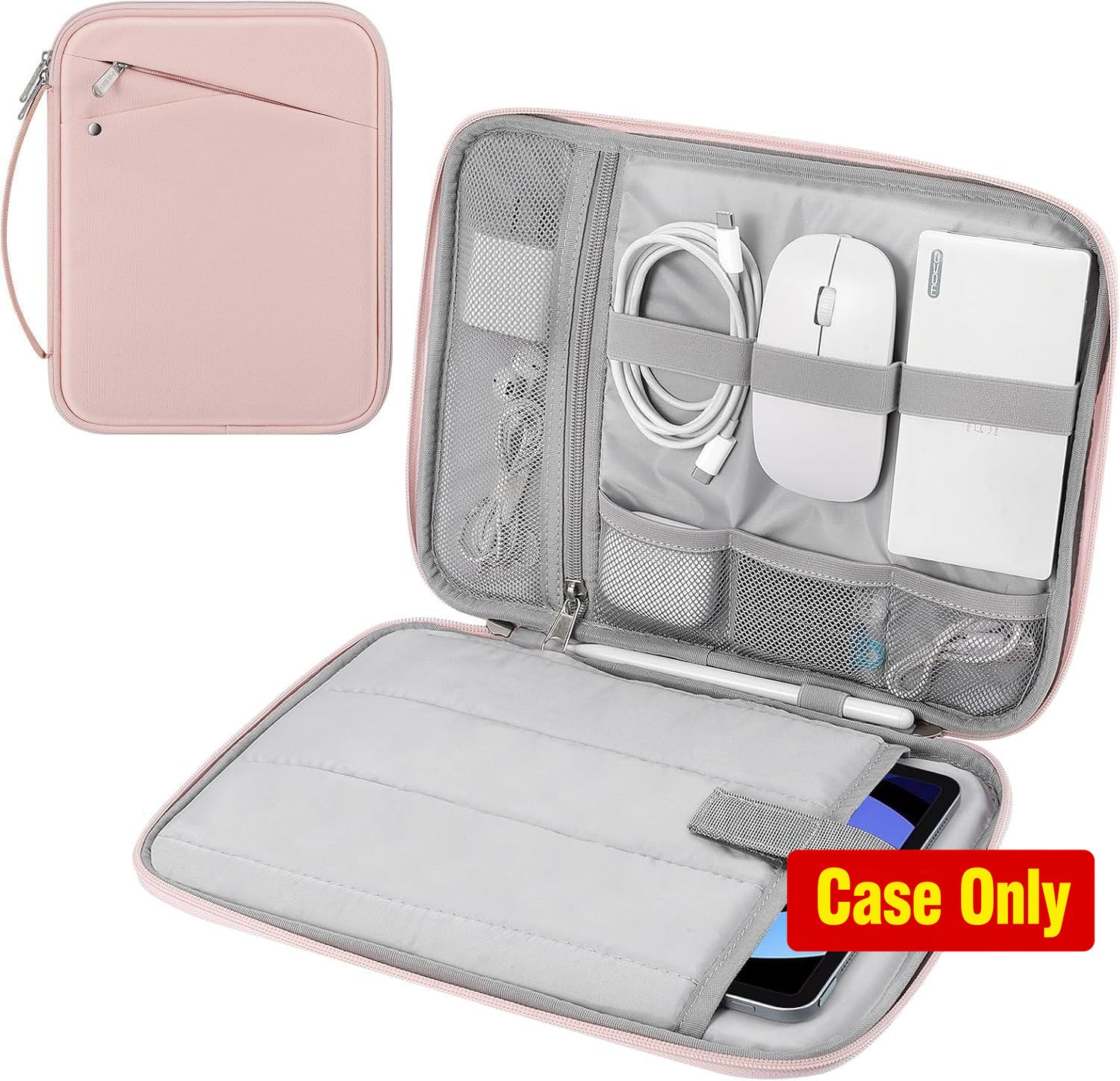 Case for 9-11 Inch Tablet Sleeve Padded Protective Bag with Handle