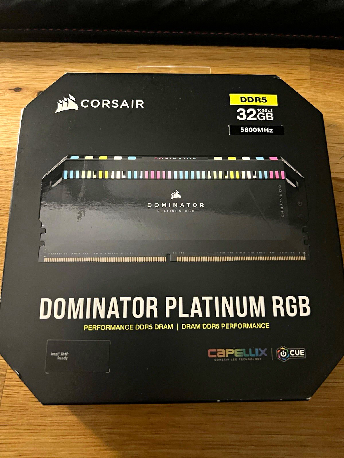 Corsair Dominator Platinum RGB 32GB (2x16GB) DDR5 5600MHz DIMM Intel XMP