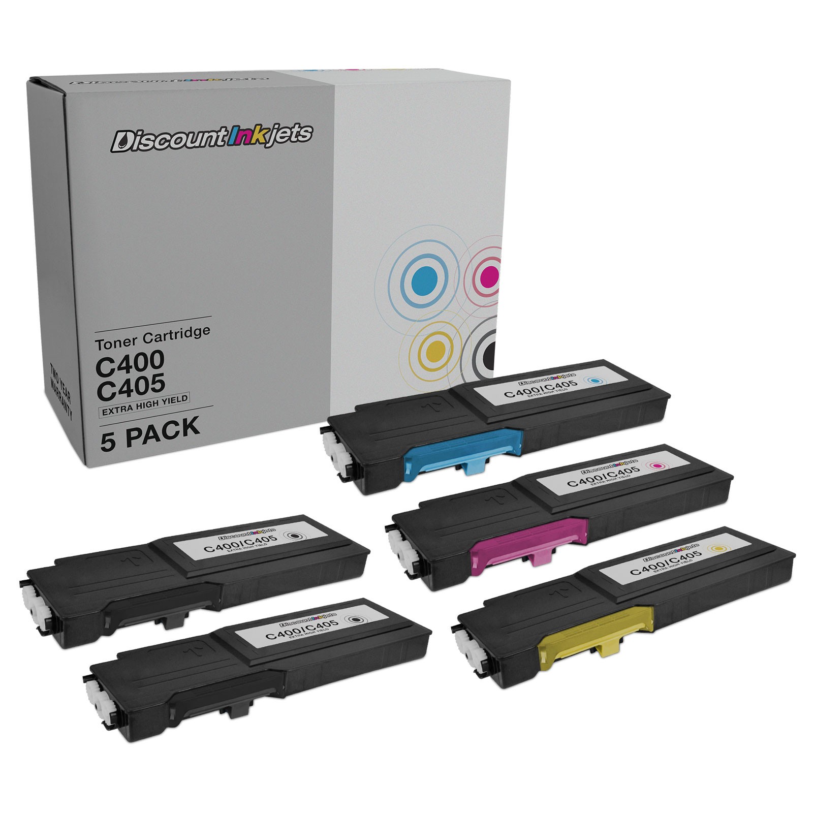 DI Ink Cartridges for Xerox Phaser C400 & Work Centre 6027 HY