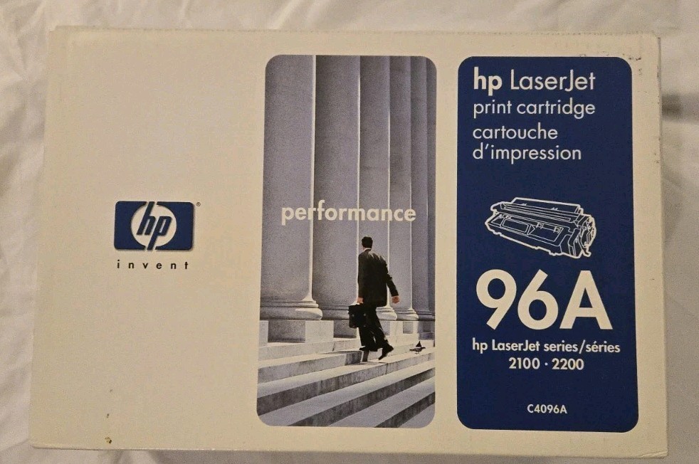 HP 96A Black Toner Cartridge C4096A , HP Laserjet 2200,2200 OEM