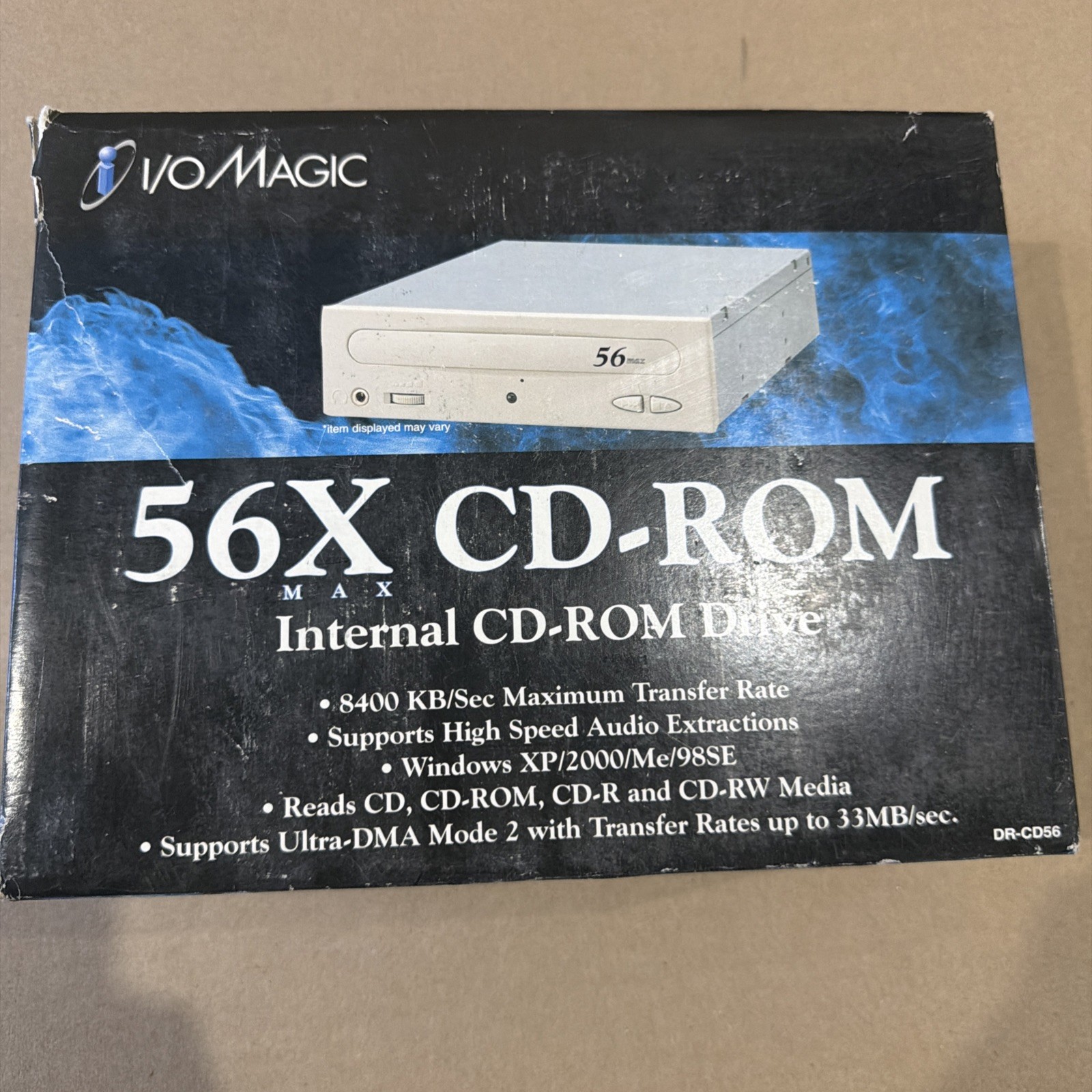 I/O Magic 56X CD-ROM - INTERNAL CD-ROM Drive - DR-CD56 - New/Sealed - NOS