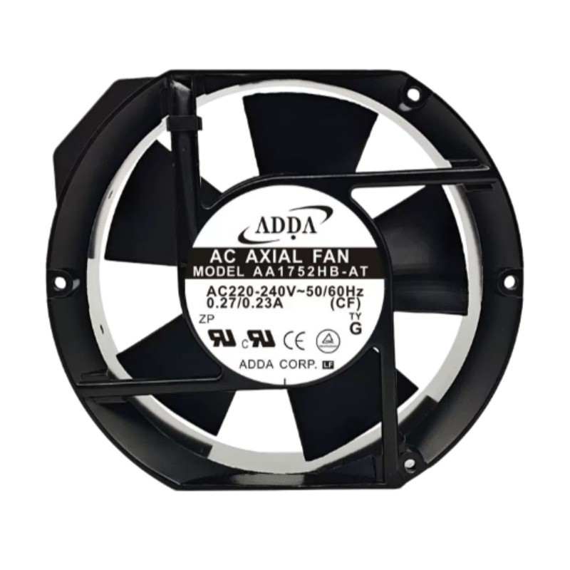 For ADDA AA1752HB-AT 17251 AC220V 0.27A 17CM Metal Frame Industrial Cooling Fan