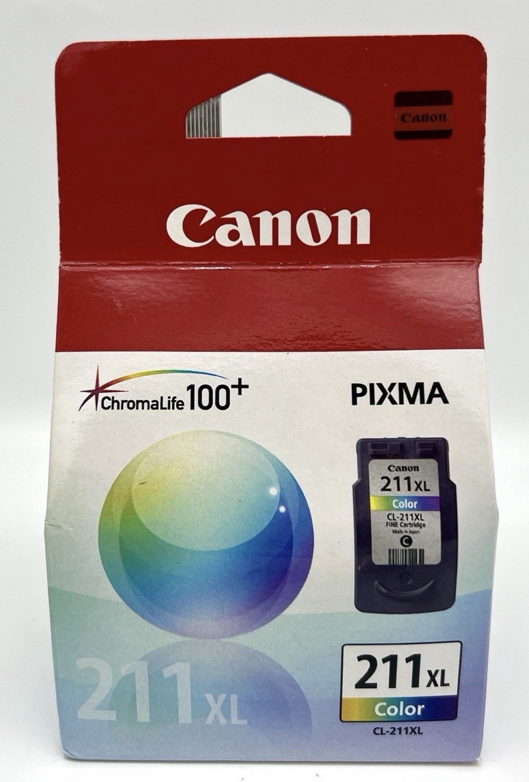 Canon CL-211XL High-Yield Genuine Tri-Color Ink Cartridge