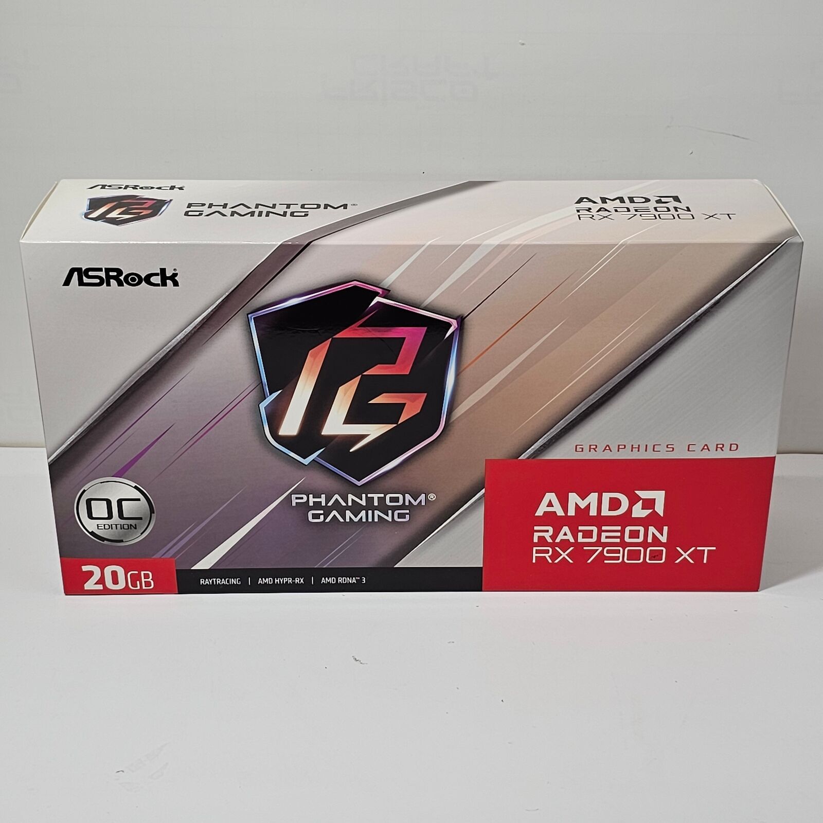 New ASRock Radeon RX 7900 XT 20GB GDDR6 Graphics Card RX7900XT-PGW-20GO