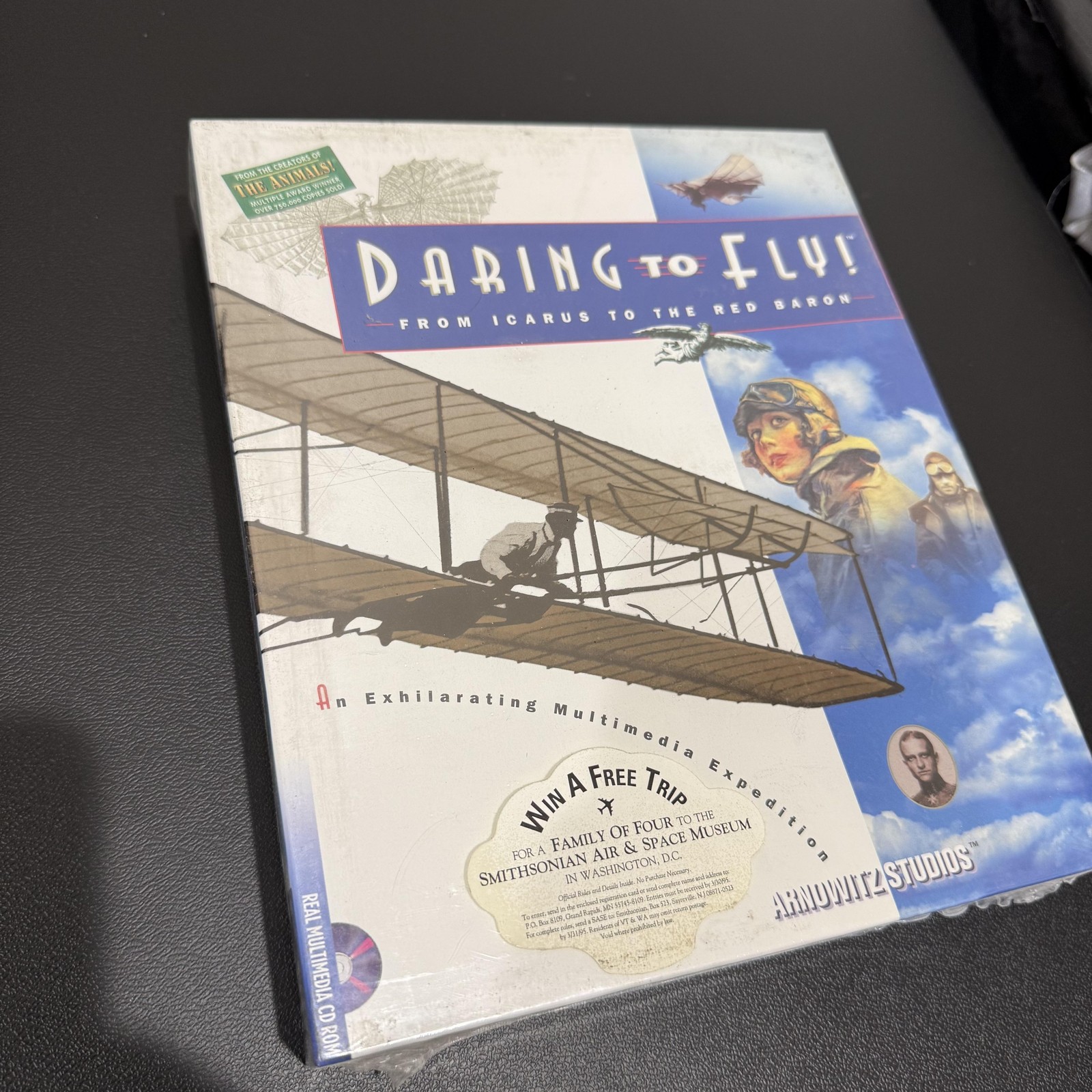 Vintage Daring To Fly From Icarus To The Red Baron CD Arnowitz Studios History