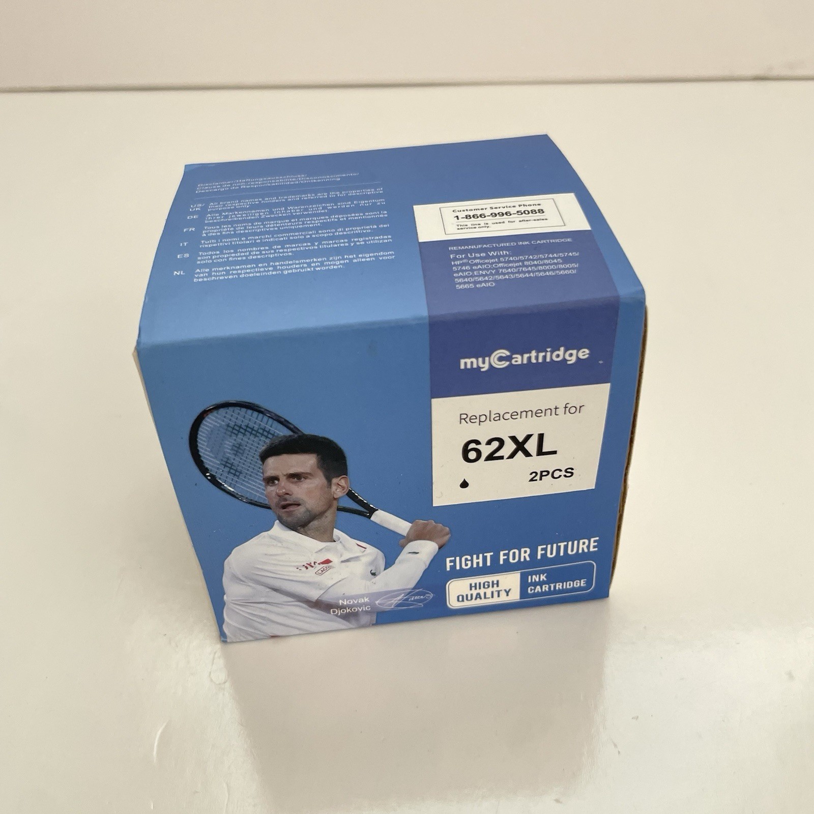 myCartridge SUPRINT 62XL Ink Cartridge Black Replacement for HP