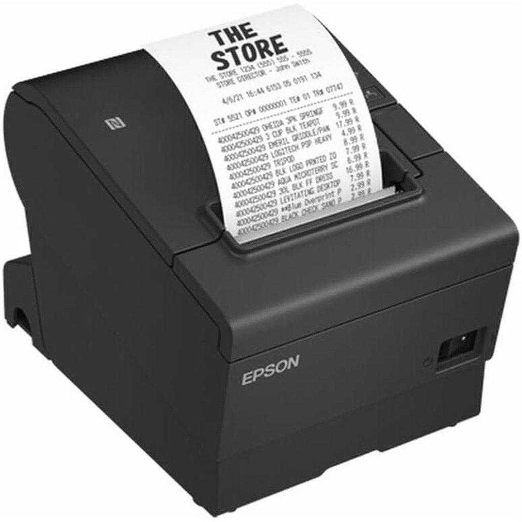 Epson TM-T88VII (112) Direct Thermal POS Printer, USB and Ethernet