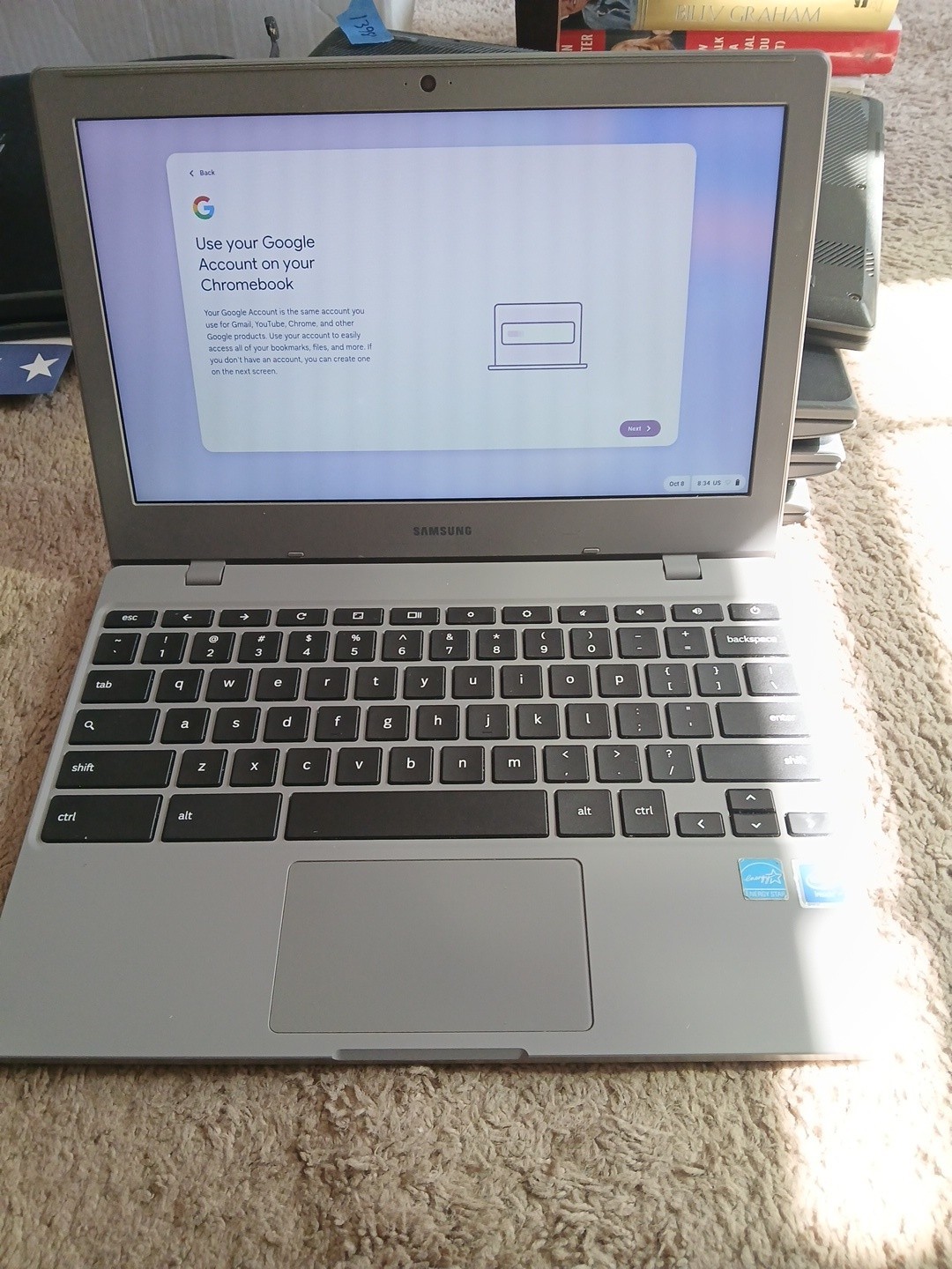 Samsung Chromebook XE310XBA Intel Celeron N 4000 4GB RAM 32gb eMMC