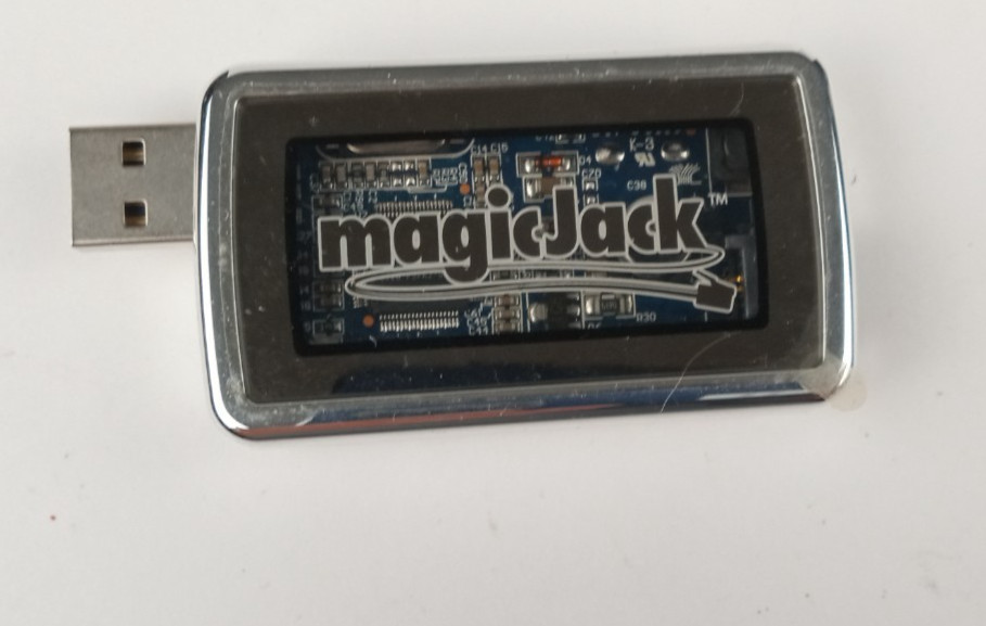 Original magicJack USB VoIP Phone Adapter Dongle PC Mac Internet, untested