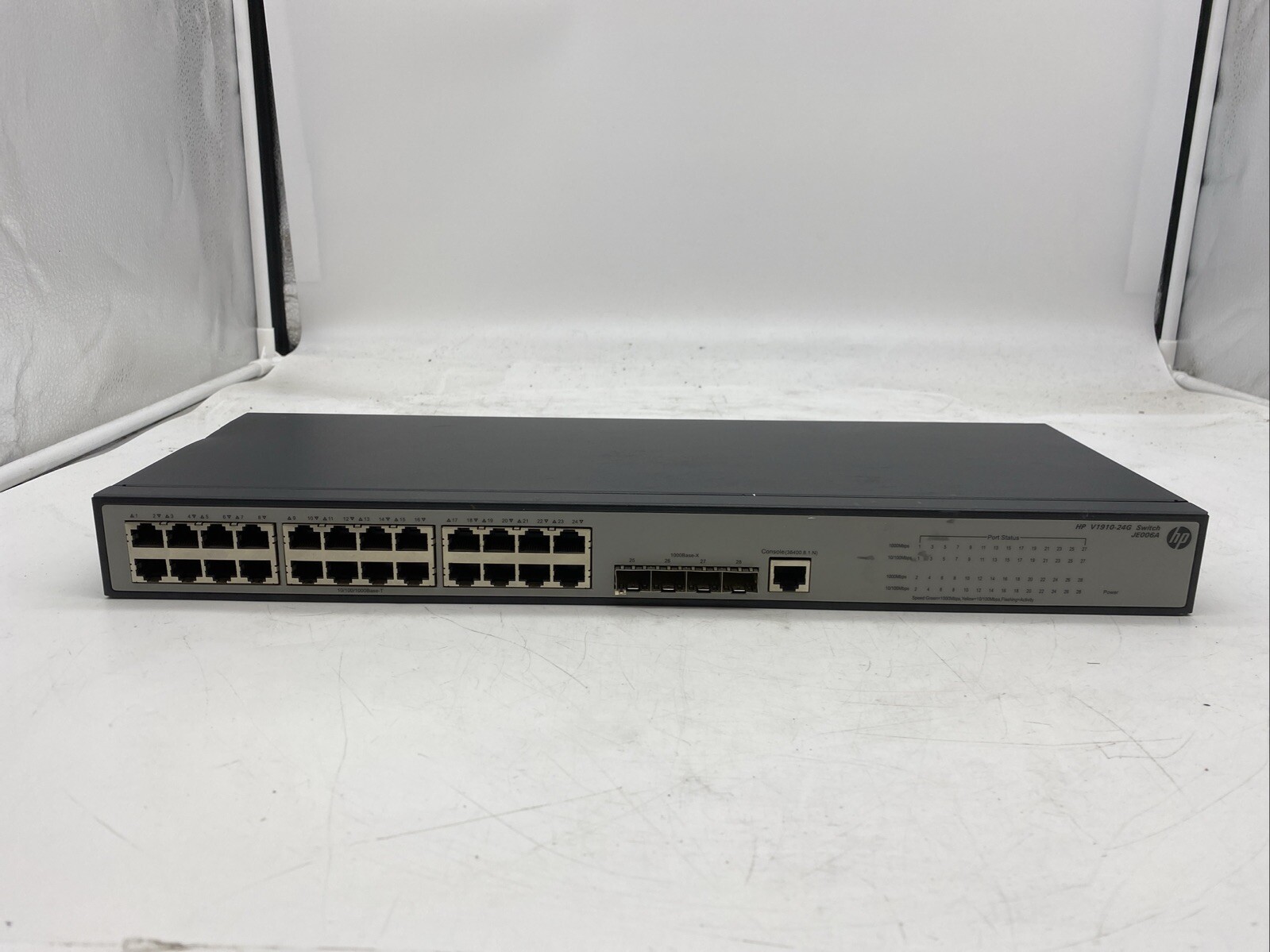 HP JE006A V1910-24G 24-Port Managed Gigabit Ethernet Switch