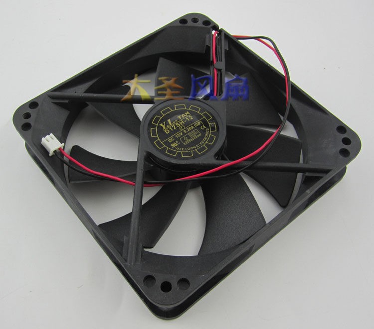 For Antec 12cm Power Supply Fan Y.L. Fan D12SH-12 0.30A 12cm Power Supply Fan ==