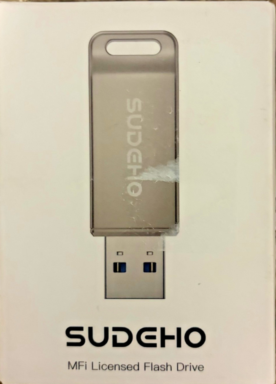 SUDEHO 256GB MFi Licensed Flash Drive – iPhone/iPad/Android/PC/Mac