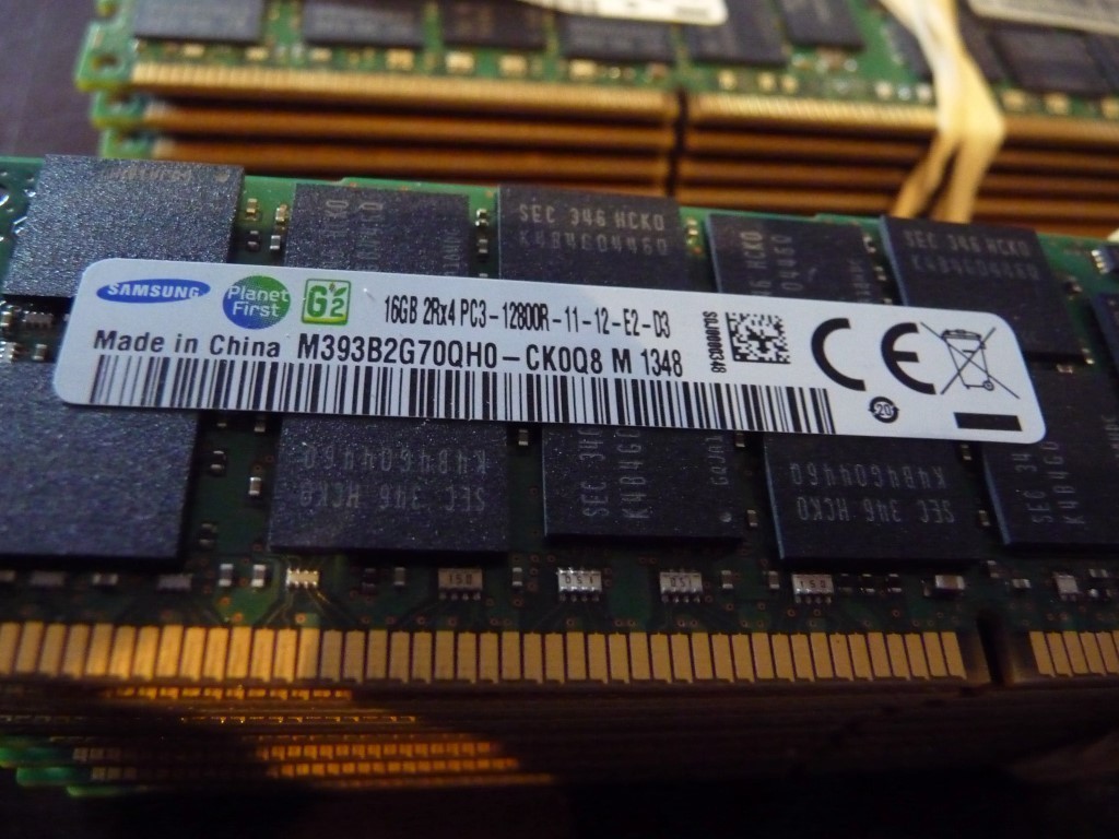AU SELLER SAMSUNG 16GB 2RX4 PC3-12800R M393B2G70BH0 HP  672612-081 SERVER-TESTED