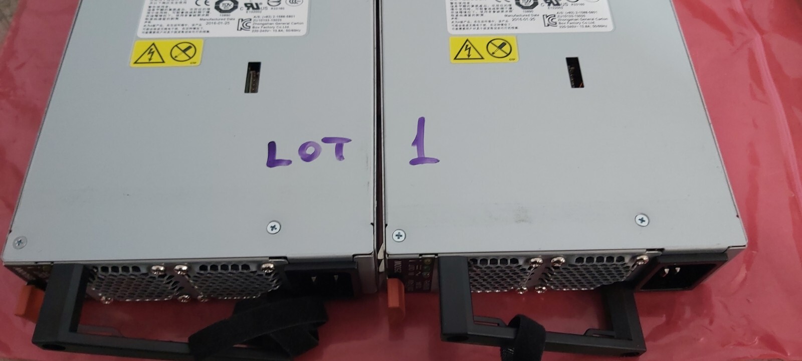Lot of 2 IBM 7001581-J002 94Y8280 94Y8307 Power Supply #1 Make Offers UPS Ship