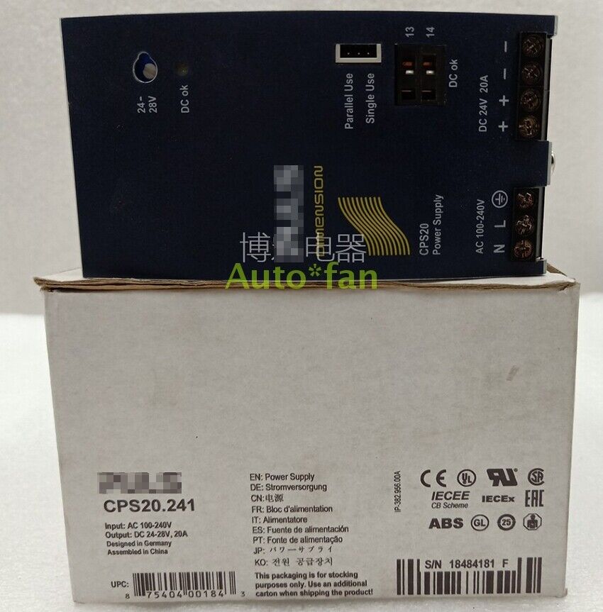 For PULS CPS20.241 power supply