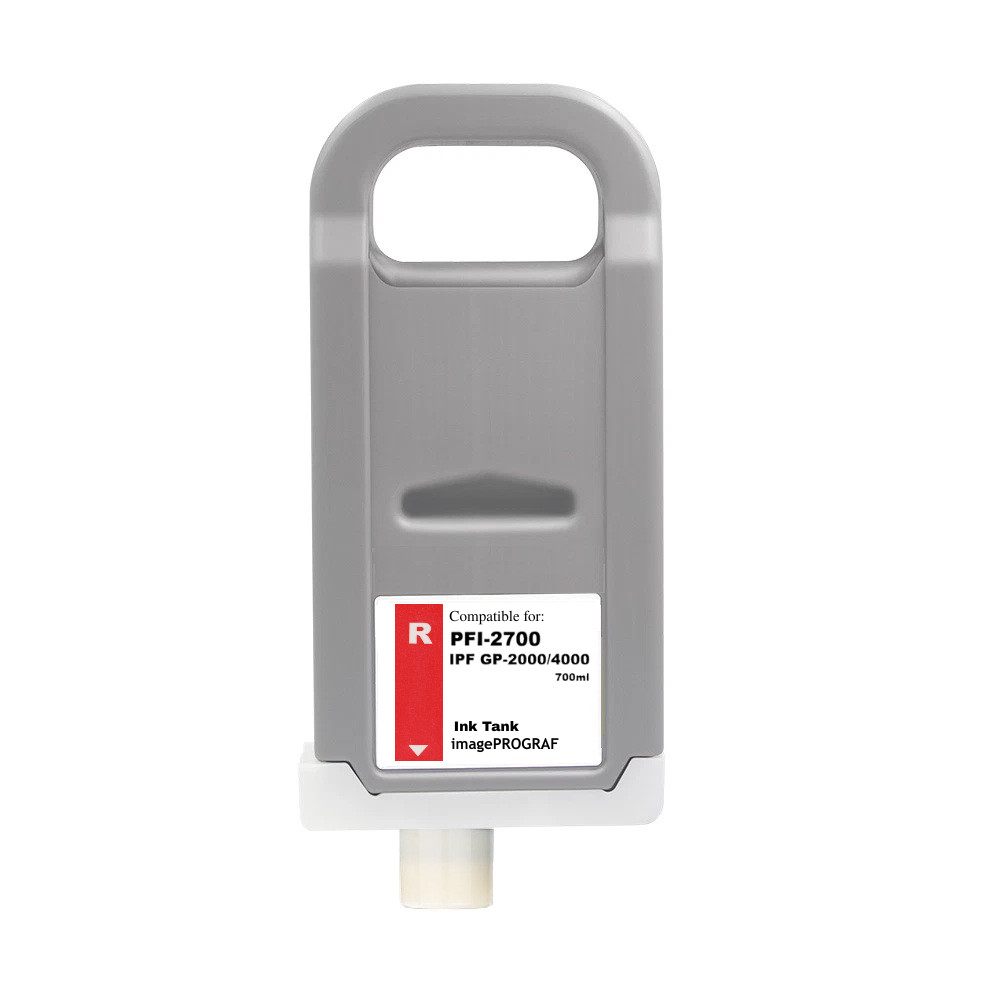 PFI-2700 Red Ink Cartridge for Canon IPF GP-2000 GP-4000 PFI2700R