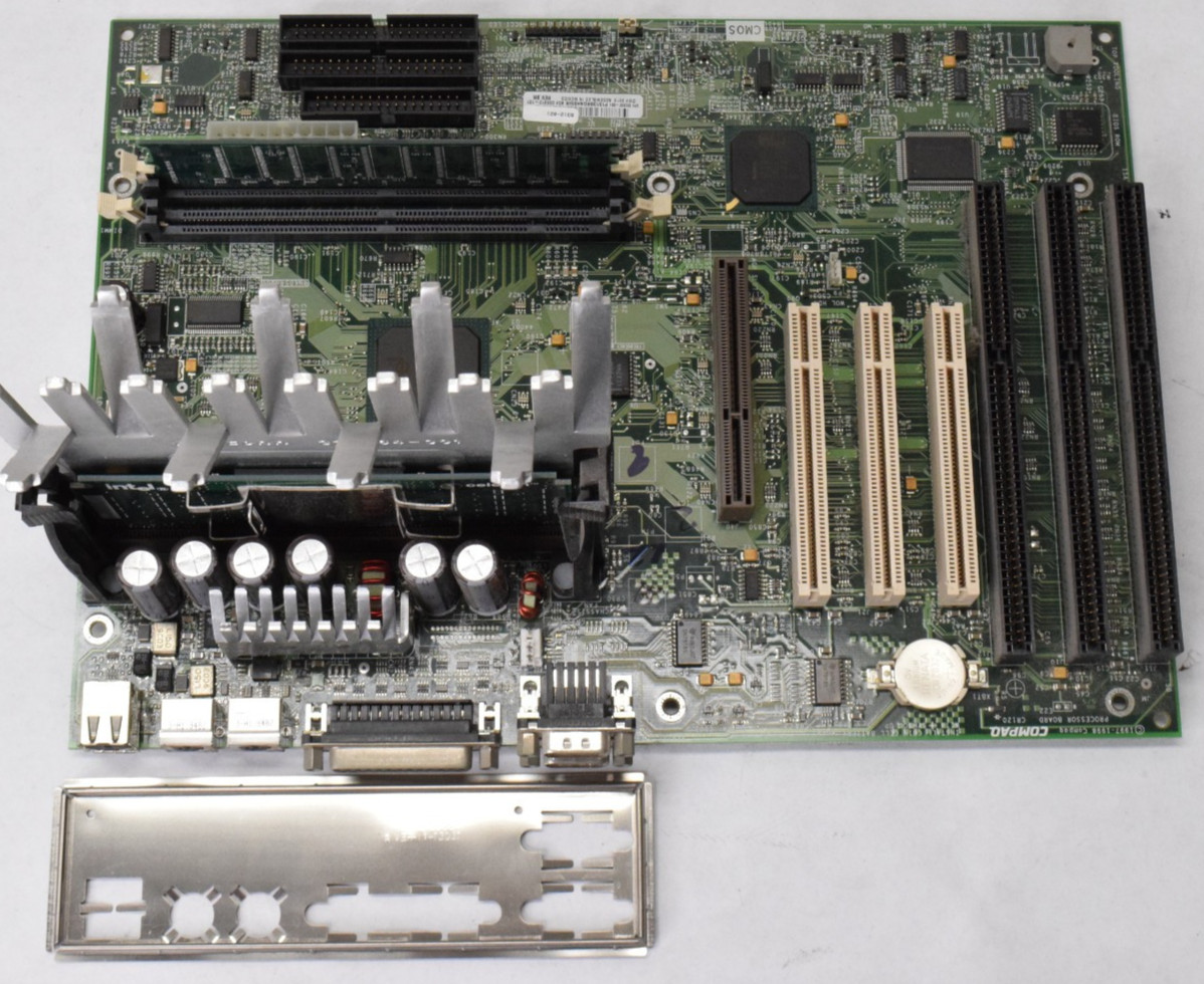 Compaq 332857 Deskpro EP/SB Slot 1 AGP Motherboard Celeron 400Mhz 32MB - TESTED