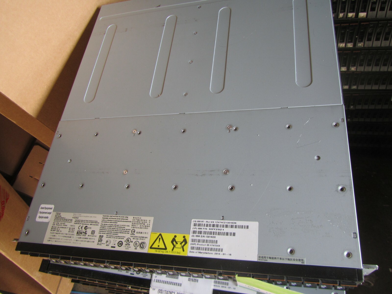 174724X 1747HC2- IBM EXP2524 Storage Enclosure w/ 24x 600GB 10K SAS HD