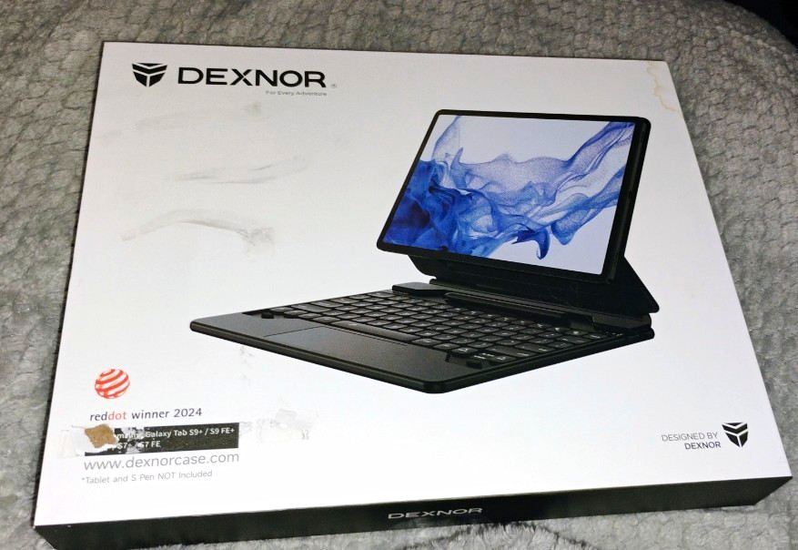 Dexnor DK001 Magnetic Backlit Keyboard Case w/ Trackpad for Tab S9+/S8+ 12.4"