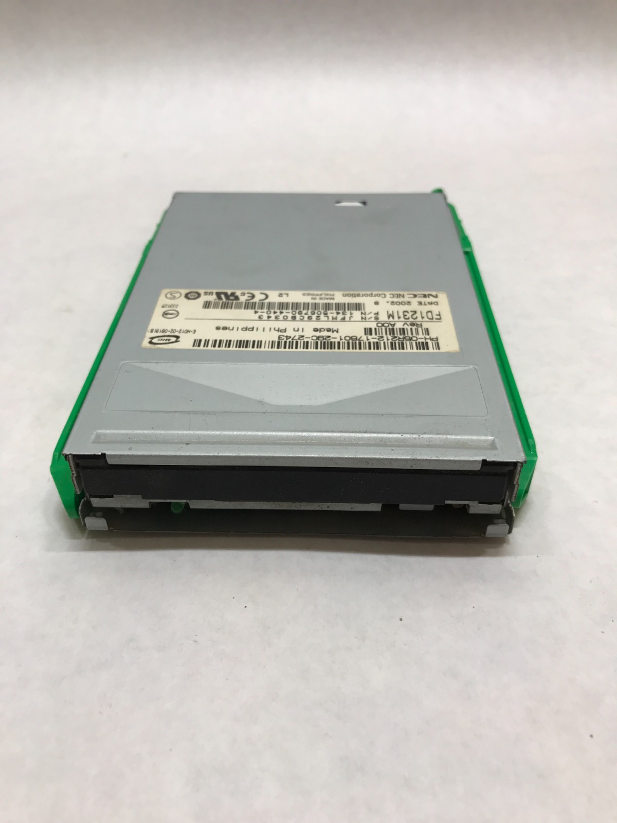Dell 5R212 W7374 NEC FD1231M Internal 3.5" Floppy Drive Tested & Working - DW