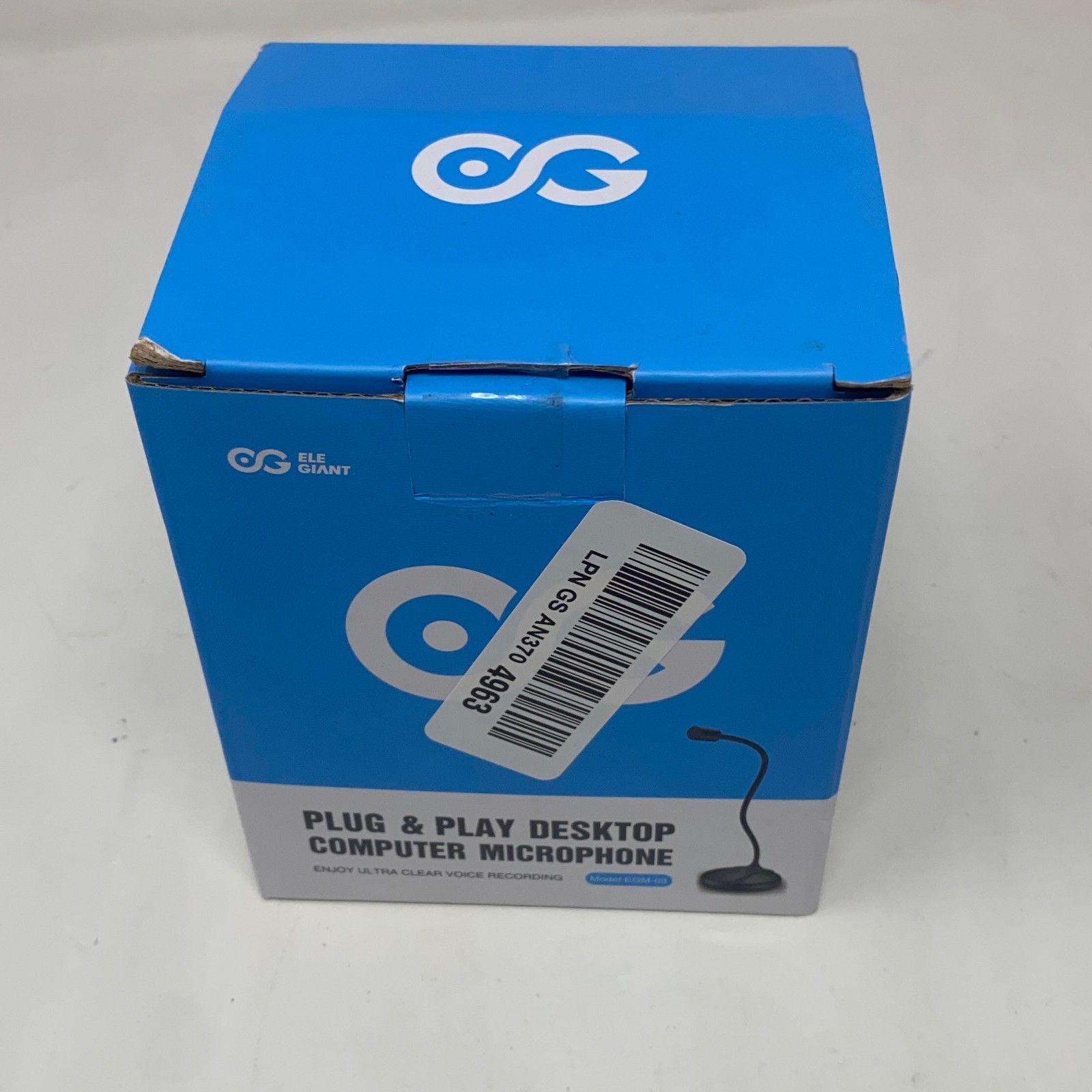 ELEGIANT EGM-03 Gooseneck USB Microphone Black w/ Mute