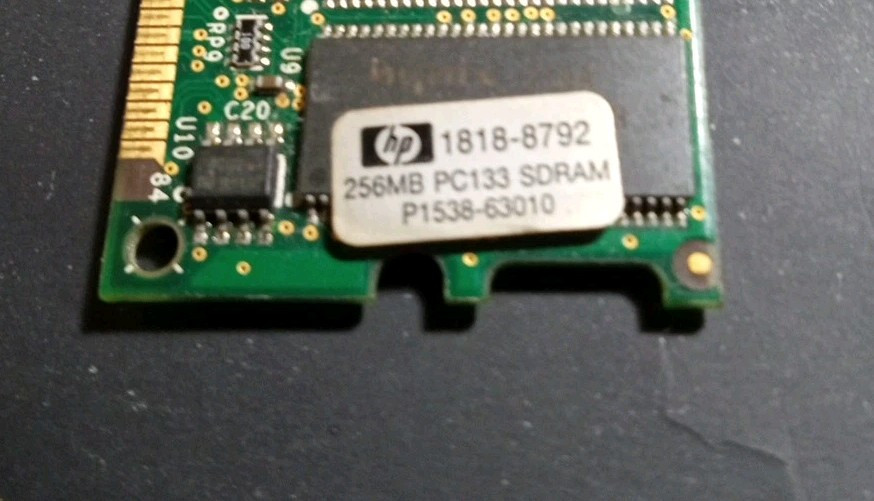 256MB Hynix HP 1818-8792 PC133 133MHz 168-Pin SDRAM Non-ECC Computer Memory RAM