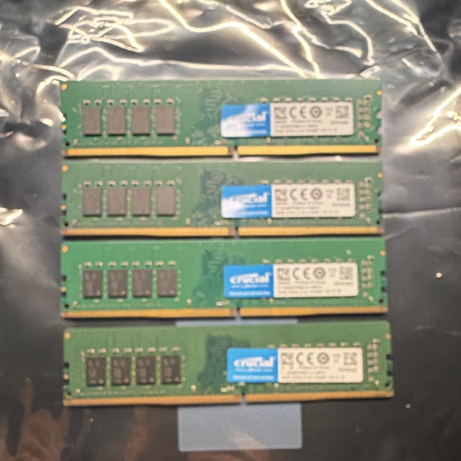 Crucial 64GB (4x16GB) DDR4-2133 PC4-17000 288-Pin UDIMM Non-ECC