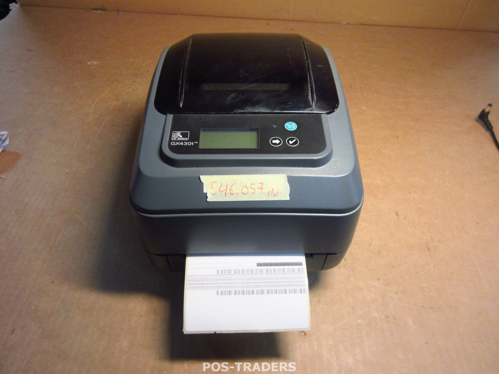 Zebra GX430T Thermal USB DT/TT Serial POS Display Label Printer 546,057 inch