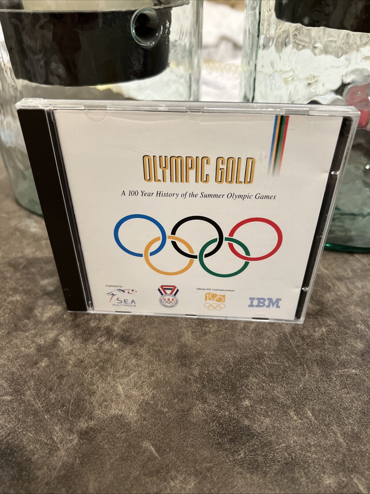 Olympic Gold PC CD research learn 100 years history of summer games #G14