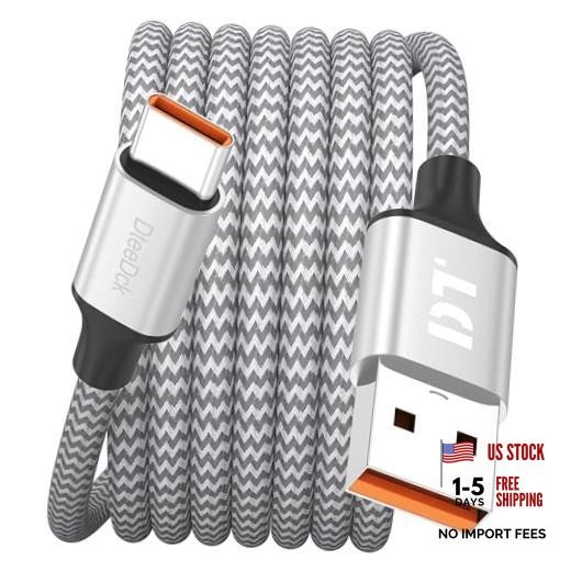 USB A to USB C Cable 15 ft, 18W Fast Charging Extra Long Charger 15 Feet 1 Pack