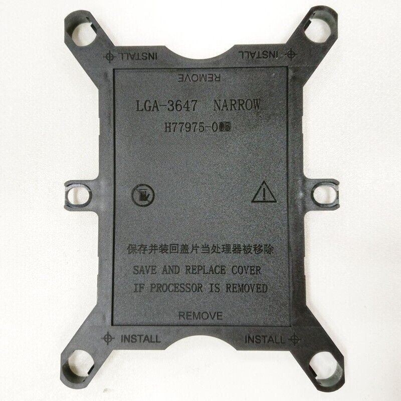 100PCS LGA3647 LGA 3647 fit for  Intel Xeon CPU Socket Cover Protector Narrow